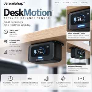 Jeremiahap™ DeskMotion Activity Balance Sensor
