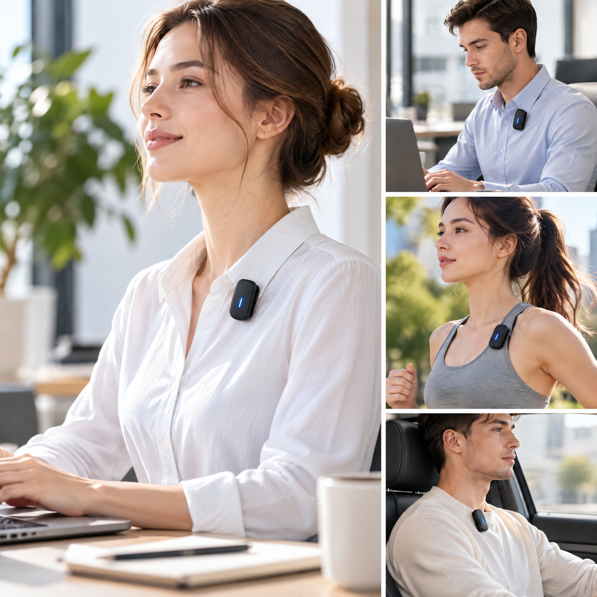 Jeremiahap™ AlignClip Smart Posture Reminder Sensor