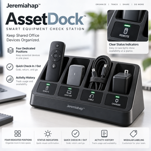 Jeremiahap™ AssetDock Smart Equipment Check Station