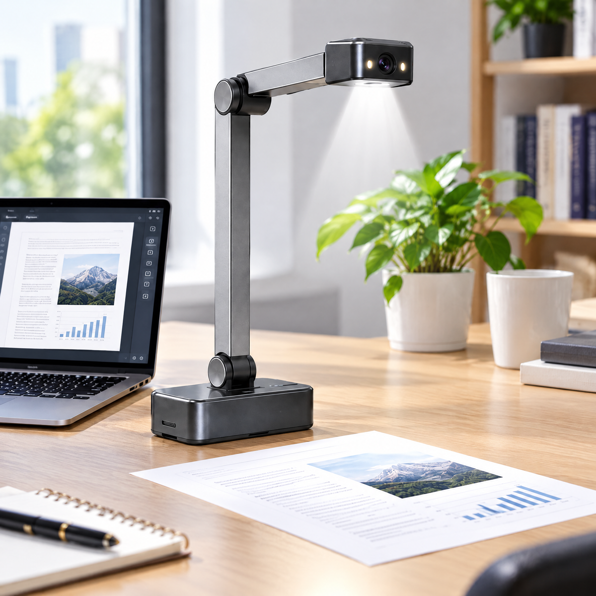Jeremiahap™ FoldSight Portable Document Camera
